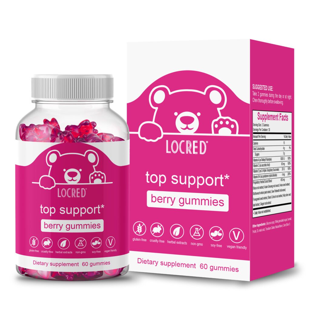 LOCRED Berry Gummies for Women
