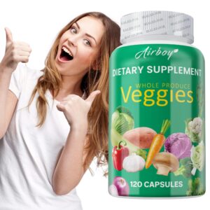Veggies Supplement - Boosts Energy and Immunity, Antioxidant, Improves