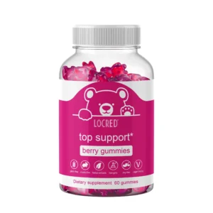 LOCRED Top Support Berry Gummies for Women, 60 Count Each