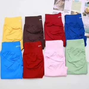 DFYNE Women's Impact Fitness Print Yoga Tight Running Training Sweatpants