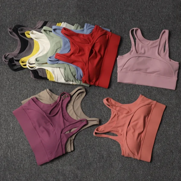 Fitness Shorts Yoga Sets Women's Tracksuit High Waist Sportswear - Image 4