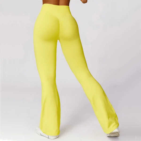 Flare Leggings Seamless Yoga Pants Women High Waist Wide Leg Pants Women Gym