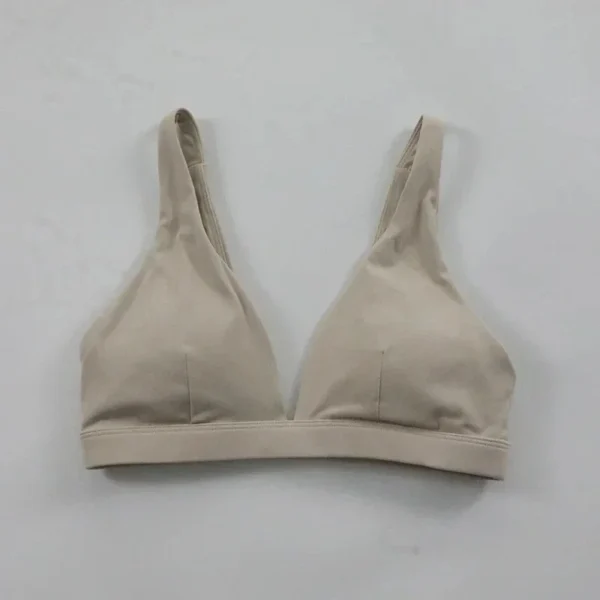 Dfyne Origin Minimal Sports Bra for Women Sexy Deep V-Neck Triangle Yoga Bra - Image 5
