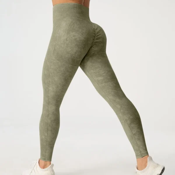 Women Seamless Sport Leggings Fitness Elastic Sports Running Gym Leggings Push Up