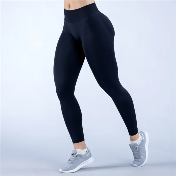 Women Impact Yoga Leggings Fitness Pants Butt Lifting Tights Tummy Control - Image 4