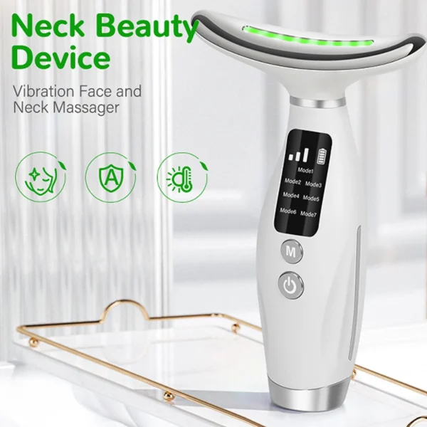 7 colour light neck instrument, face and neck whole body beauty treatment - Image 6