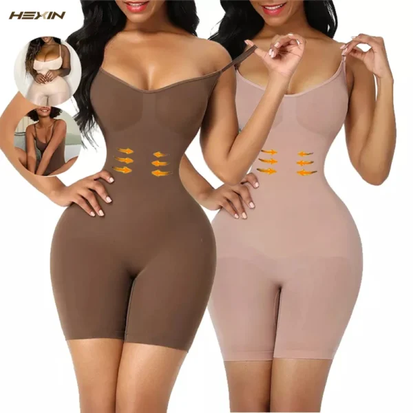 Colombianas Seamless Women Sculpting Bodysuit Push Up Butt Lifter Thigh
