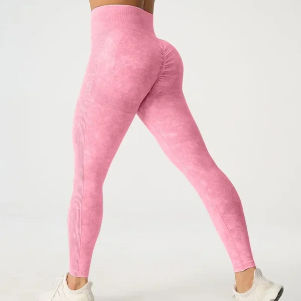 Women Seamless Sport Leggings Fitness Elastic Sports Running Gym Leggings Push Up - Image 4