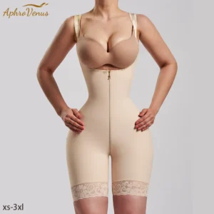 Fajas Colombianas High Compression Front Zipper Body Shaper