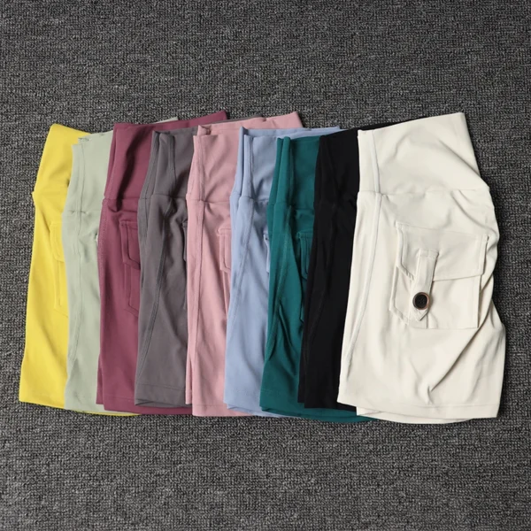Fitness Shorts Yoga Sets Women's Tracksuit High Waist Sportswear - Image 5