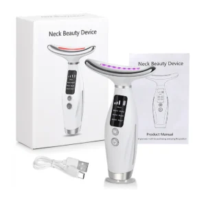7 colour light neck instrument, face and neck whole body beauty treatment