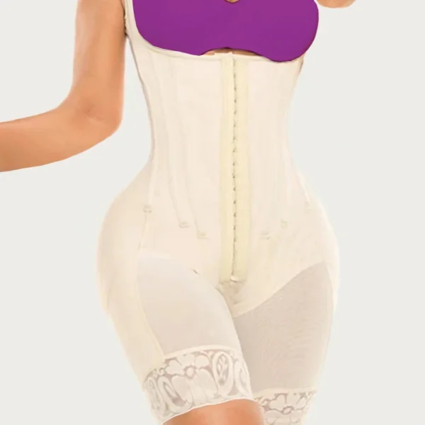 Full Body Shaper High Compression Corset Slim Waist Trainer Tummy Belt - Image 4