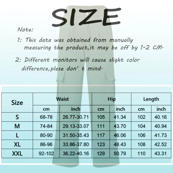 2024 Fashion Harajuku Cotton Linen Trousers Stretch Twill High Waisted Wide - Image 6