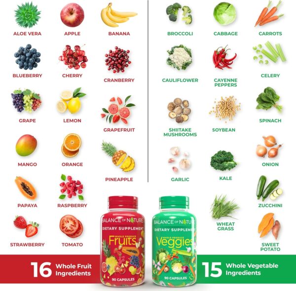 Balance Of Nature Fruit and Veggies Supplements - Enhance Immunity - Image 5