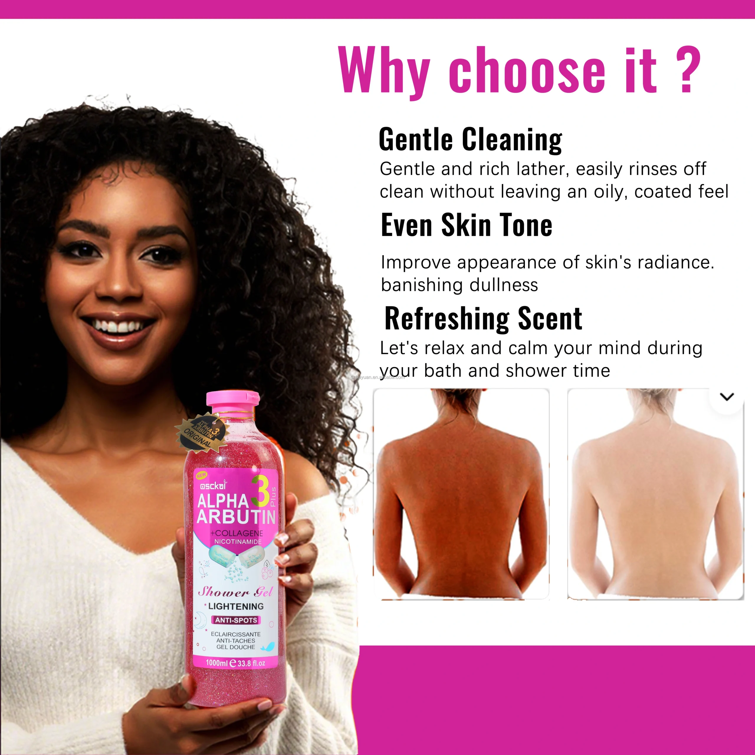 Alpha Arbutin shower Gel - Image 6